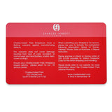 Charles-Hubert Two-Tone Yellow IP-plated Stainless Steel White Dial with Date Leather Band Watch