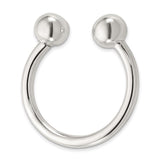 Sterling Silver 1 Screw-off Ball Key Chain