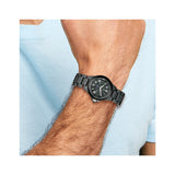 Charles-Hubert Black Ceramic Multifunction Black Dial Watch