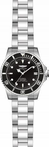 Invicta Pro Diver Professional Black Dial Automatic Diver's 35705 200M Women's Watch