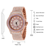 Gallant Steel CZ Watch - 51103346