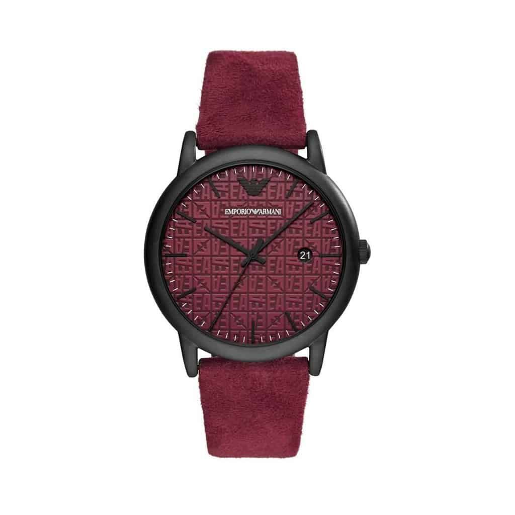 Red Emporio Armani Watch shops