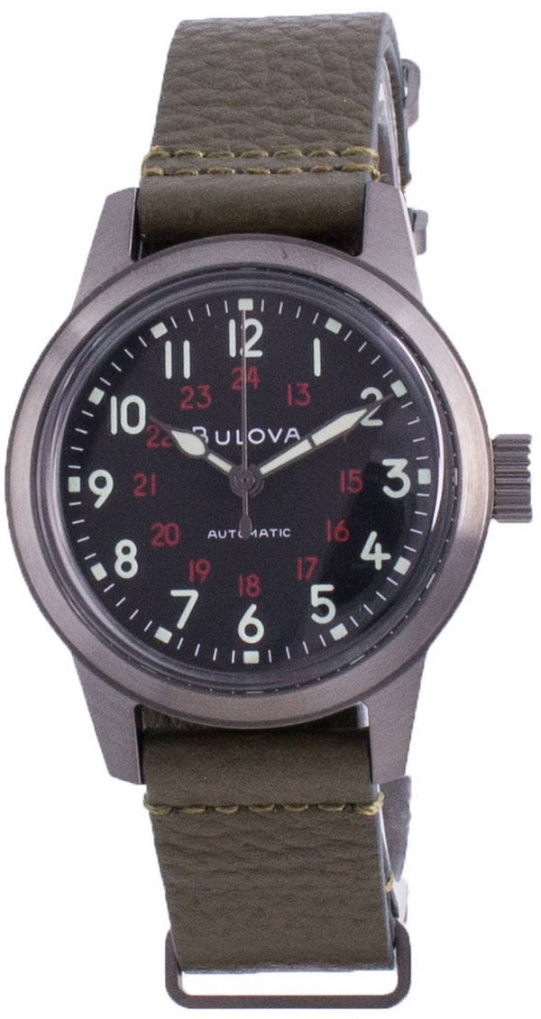 Bulova Archive Series Hack Automatic 98A255 Men's Watch