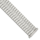 Gilden Mens Long 17-22mm Stainless Expansion Watch Band