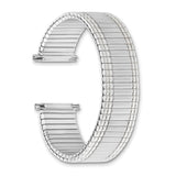 DeBeer 11-15mm Ladies Sanded and Polished Stainless Steel Thin-Flexo Expansion Link 6 inch Watch Band