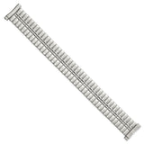 DeBeer 16-20mm Mens Sanded and Polished Stainless Steel De-Flexo Expansion Link 6.75 inch Watch Band