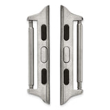 Gilden 38mm Apple Watch Pair of Steel Adapters Fits 20mm Watch Band