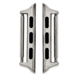 Gilden 38mm Apple Watch Pair of Steel Adapters Fits 20mm Watch Band