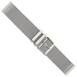 20mm Stainless Steel Fine Mesh 2-Piece Watch Strap