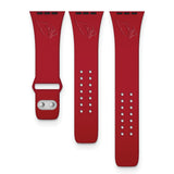 Gametime AZ Cardinals Deboss Silicon Band fits Apple Watch (42/44mm Red)