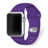 Gametime Balt. Ravens Deboss Silicon Band fits Apple Watch (42/44mm Purple)