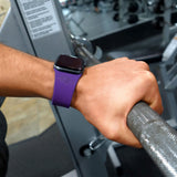 Gametime Balt. Ravens Deboss Silicon Band fits Apple Watch (42/44mm Purple)