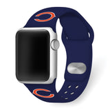Gametime Chicago Bears Silicon Band fits Apple Watch (42/44mm Navy)