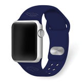Gametime Denver Broncos Deboss Silicon Band fits Apple Watch (38/40mm Navy)