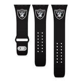 Gametime Vegas Raiders Silicon Band fits Apple Watch (38/40mm Black)