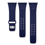 Gametime NY Giants Deboss Silicon Band fits Apple Watch (42/44mm Navy)