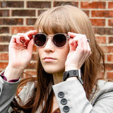 Gametime San Fran. 49ers Leather Band fits Apple Watch (38/40mm S/M Black)