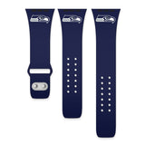 Gametime Seatt. Seahawks Silicon Band fits Apple Watch (42/44mm Navy)