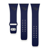 Gametime Tenn. Titans Deboss Silicon Band fits Apple Watch (38/40mm Navy)