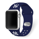 Gametime NY Yankees Silicon Band fits Apple Watch (38/40mm Navy)