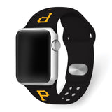 Gametime Pitts. Pirates Silicon Band fits Apple Watch (38/40mm Black)