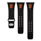 Gametime SF Giants Silicon Band fits Apple Watch (42/44mm Black)