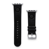 Gametime Seatt. Mariners Leather Band fits Apple Watch (38/40mm S/M Black)