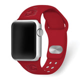 Gametime Calgary Flames Deboss Silicon Band fits Apple Watch (38/40mm Red)