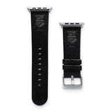 Gametime LA Kings Leather Band fits Apple Watch (38/40mm S/M Black)