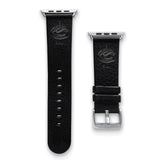 Gametime Van. Canucks Leather Band fits Apple Watch (42/44mm S/M Black)