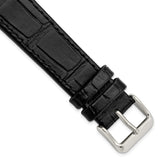 Gilden for Apple 38/40mm Black Gator Grain Calfskin Watch Band