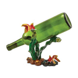 Luxury Giftware Bejeweled Crystal and Enameled 2 Fish and Reef Bottle Holder