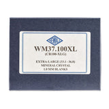 60-piece 1.00mm Extra-Wide Flat Mineral Crystal Assortment