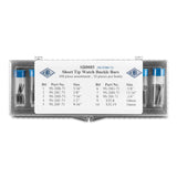 100-piece Short-Tip Watch Buckle Spring Bar Kit
