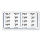 60-piece Extra-Wide O-ring Gasket Kit