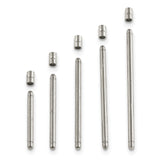 Notched Pin & Tube Assortment for Watch Bands