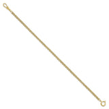 Gold-tone Brass 4.25mm Double LInk Cable Pocket Watch Chain