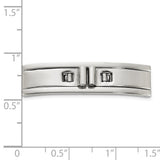 Stainless Steel Butterfly Clasp 5.0x8.5x36mm