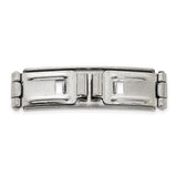 Stainless Steel Economy Butterfly Clasp 4x9x33mm (64mm open)