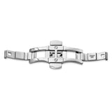 Mens Stainless Steel Dbl Press Butterfly Clasp 7x11x39mm