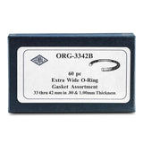 60-piece Extra-Wide .80mm & 1.00mm O-ring Gasket Kit