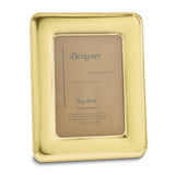 Solid Brass Polished Lacquer-coated 5x7 Photo Frame
