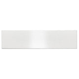 1 7/8 x 7 1/2 Satin Alum Plates-Set of 6