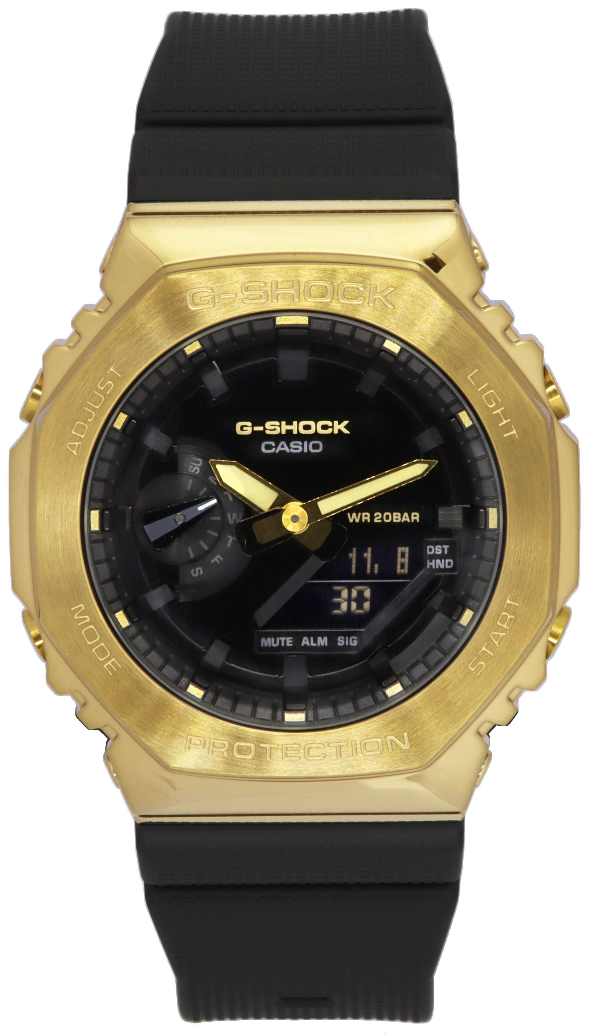 Casio G-Shock Analog Digital Black Dial Quartz GM-2100G-1A9
