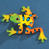 Rain Forest Frog Handcrafted Glass Figurine