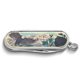 Barlow Designs Color Eagle Portrait Multifunction Pocket Knife
