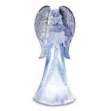 LED Lighted Acrylic Angel 2-piece Set
