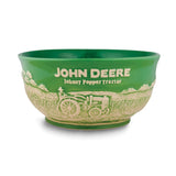 John Deere Raised-Relief Design Large 60 ounce Stoneware Bowl