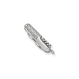 Silver-tone 5 Function Pocket Knife in Gift Tin