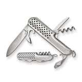 Silver-tone 5 Function Pocket Knife in Gift Tin